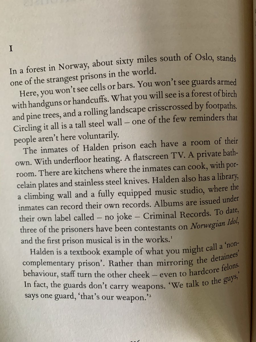 The book also shares examples of how Trust worked in Venezuelan Municipality election & in the open prison in Norway. In India too we have open prison experiment doing well &  @arakucoffeein coop is governed by Trust just as the communities live without locks & walls! (15/n)