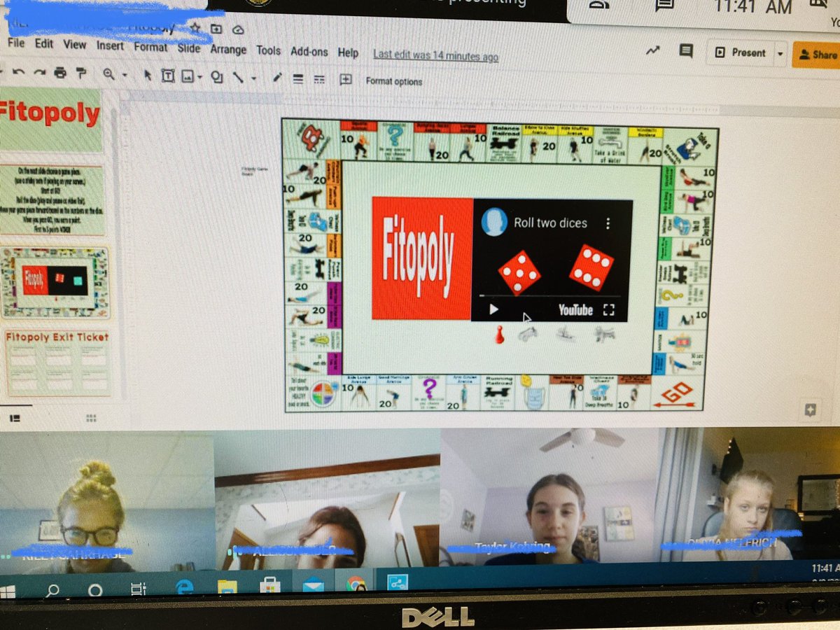 pe_ohs's tweet photo. Let’s play Fitopoly. Strength class had a great time playing a game and exercising. #msdr9 #oakvillehighschool #fitnessisfun https://t.co/8EqACv7rmx