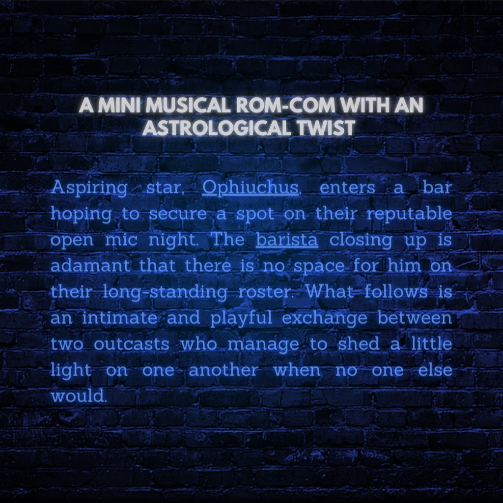 CordProductions's tweet photo. Wanna learn more about “THE 13TH SIGN WALKS INTO A BAR...?”

Check out the plot synopsis below and get your tickets online today! https://t.co/d1G6cwTj48