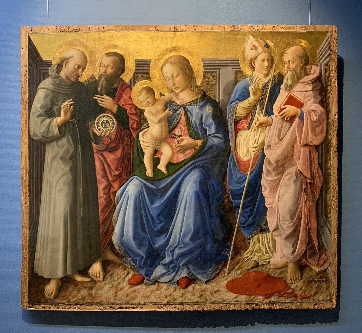 /2 The National Gallery of Ireland has a truly splendid collection of early Italian art and some really lovely Virgin’s & Christ Child’s  #deJacopoMachiavelli  #FrancescoGranacci  /3