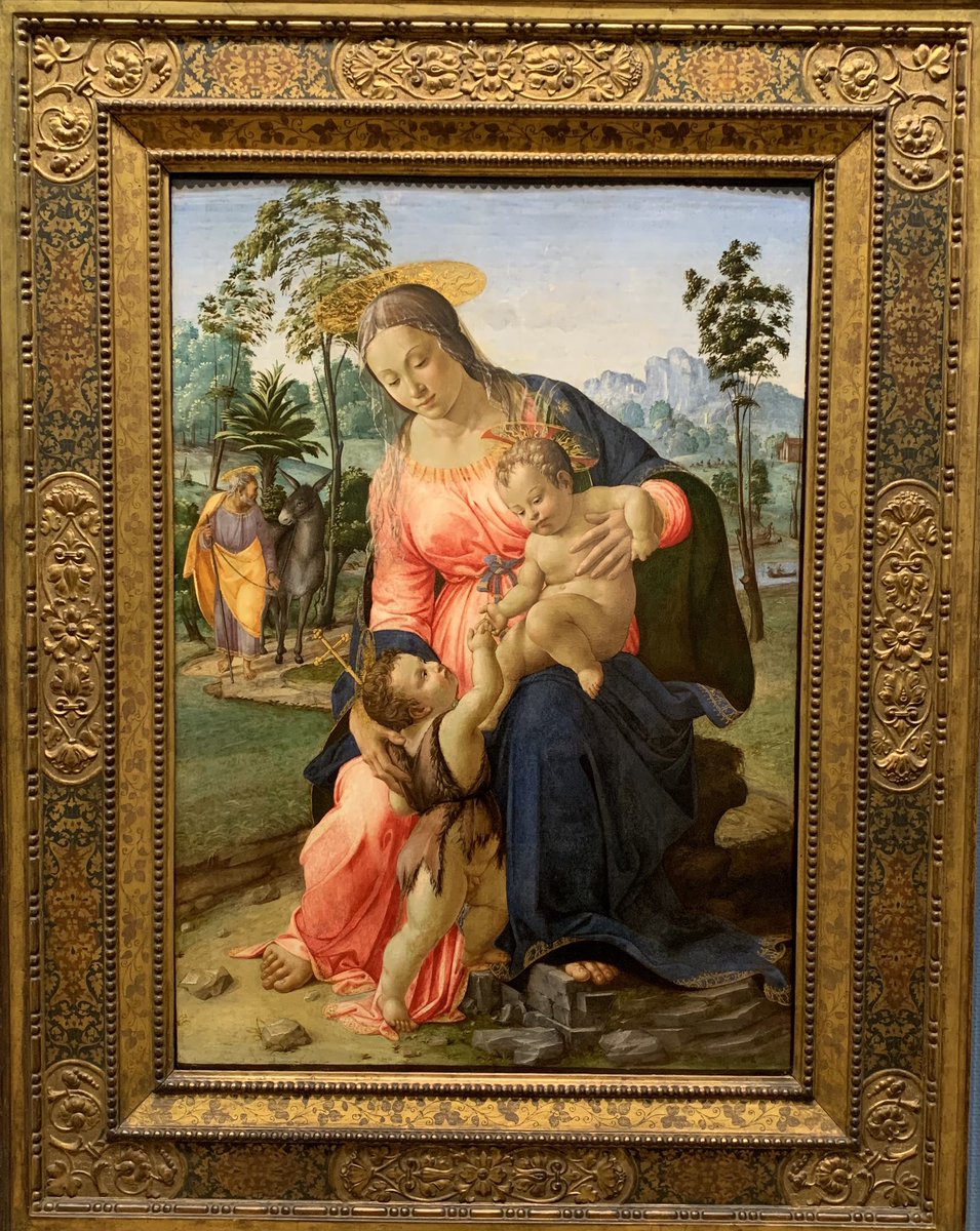 /2 The National Gallery of Ireland has a truly splendid collection of early Italian art and some really lovely Virgin’s & Christ Child’s  #deJacopoMachiavelli  #FrancescoGranacci  /3