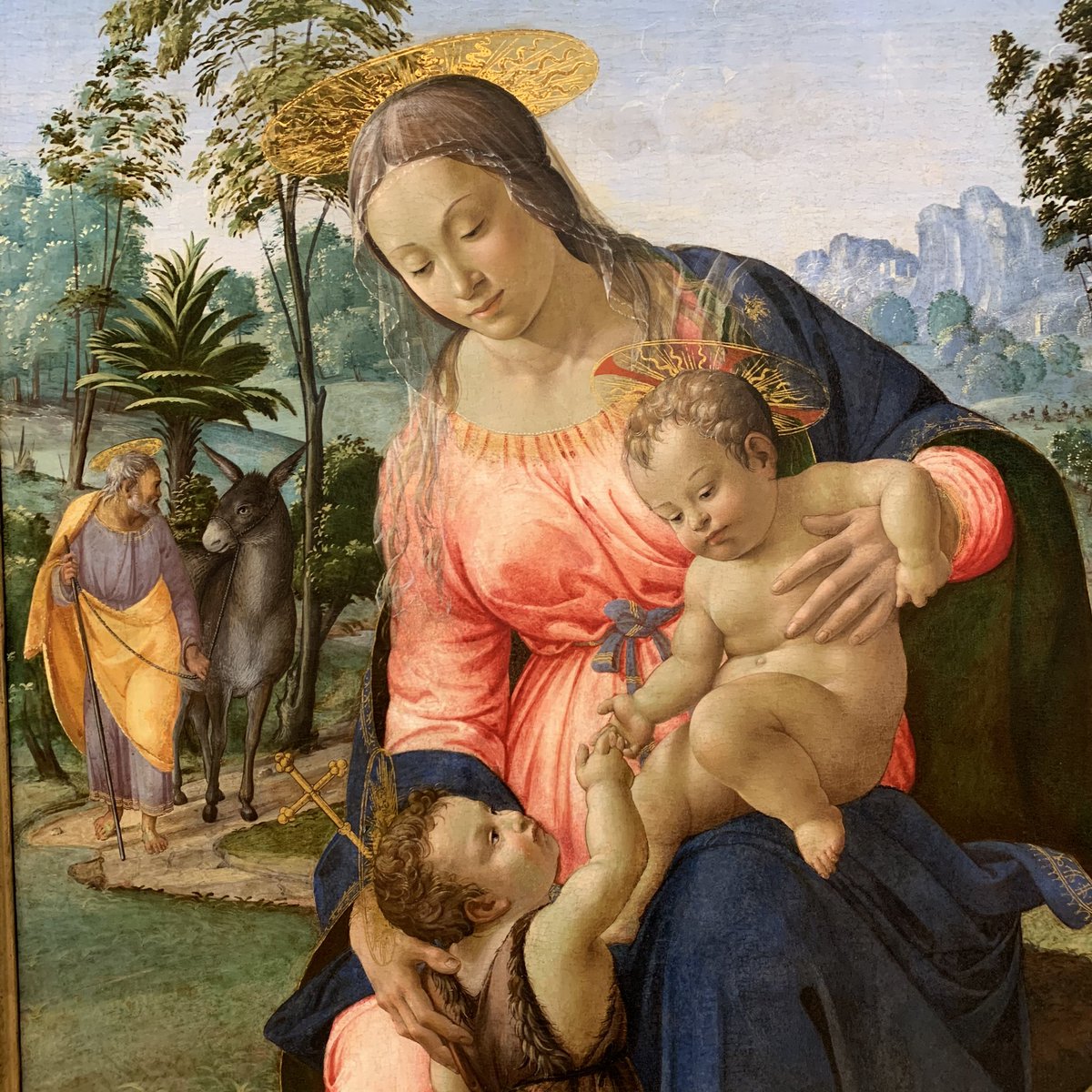 /2 The National Gallery of Ireland has a truly splendid collection of early Italian art and some really lovely Virgin’s & Christ Child’s  #deJacopoMachiavelli  #FrancescoGranacci  /3