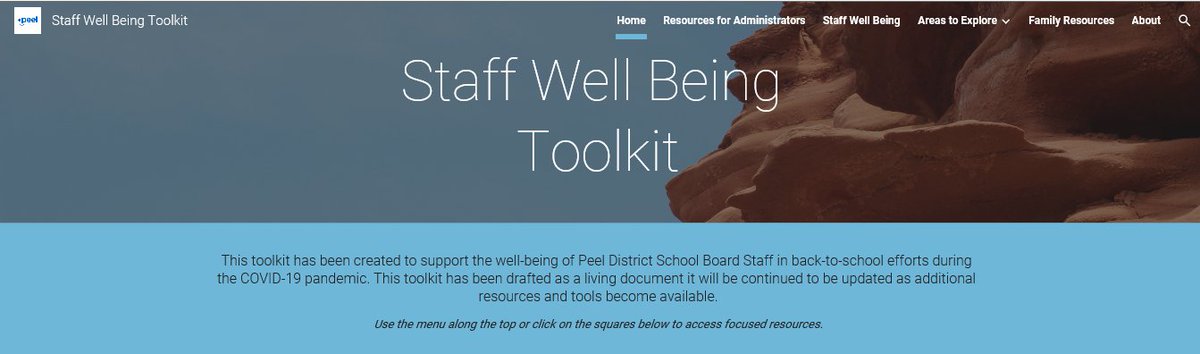 #PDSBWellnessWednesday The Staff Well-being Toolkit is ready to support you through the new school year! Check it out at: sites.google.com/pdsb.net/staff….