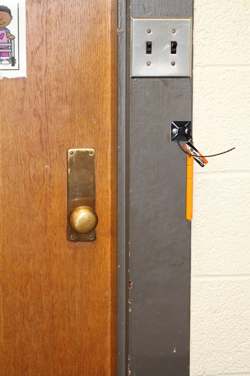 Thanks to <a href="/ClarkReliance/">Clark Reliance</a> &amp; our partnership, when students return we will have an added layer of security in each classroom. Their generous donation helped support the installation of <a href="/BoloStick/">Bolo Stick</a> throughout the District. #WeAreStrongsville News Release Link: docs.google.com/document/d/1q6…