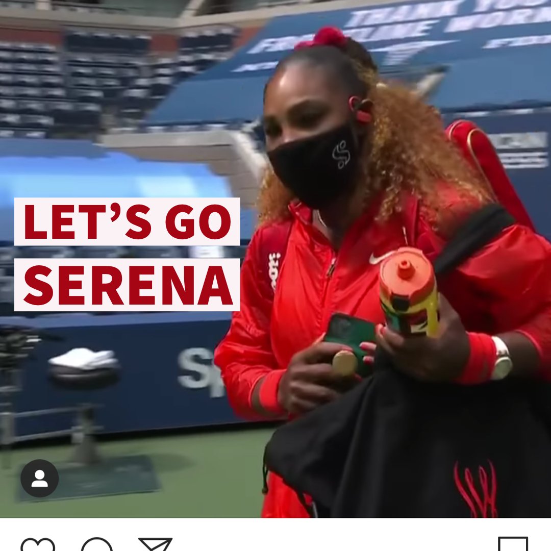 weknowsportss2's tweet photo. Who else believes Serena Rocks? #SerenaWilliams #usopen #weknowsports2 #wks2 #tennislife https://t.co/je0ewOfvM6