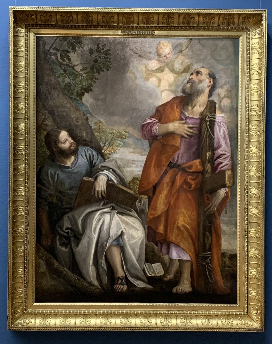 /4 The  #Caravaggio (‘Taking of the Christ’) is the star of the show but I love the Titian’s, Veronese & Domenico Tintoretto’s ‘Venice, Queen of the Adriatic’.  @NGIreland  #TheItalians /5