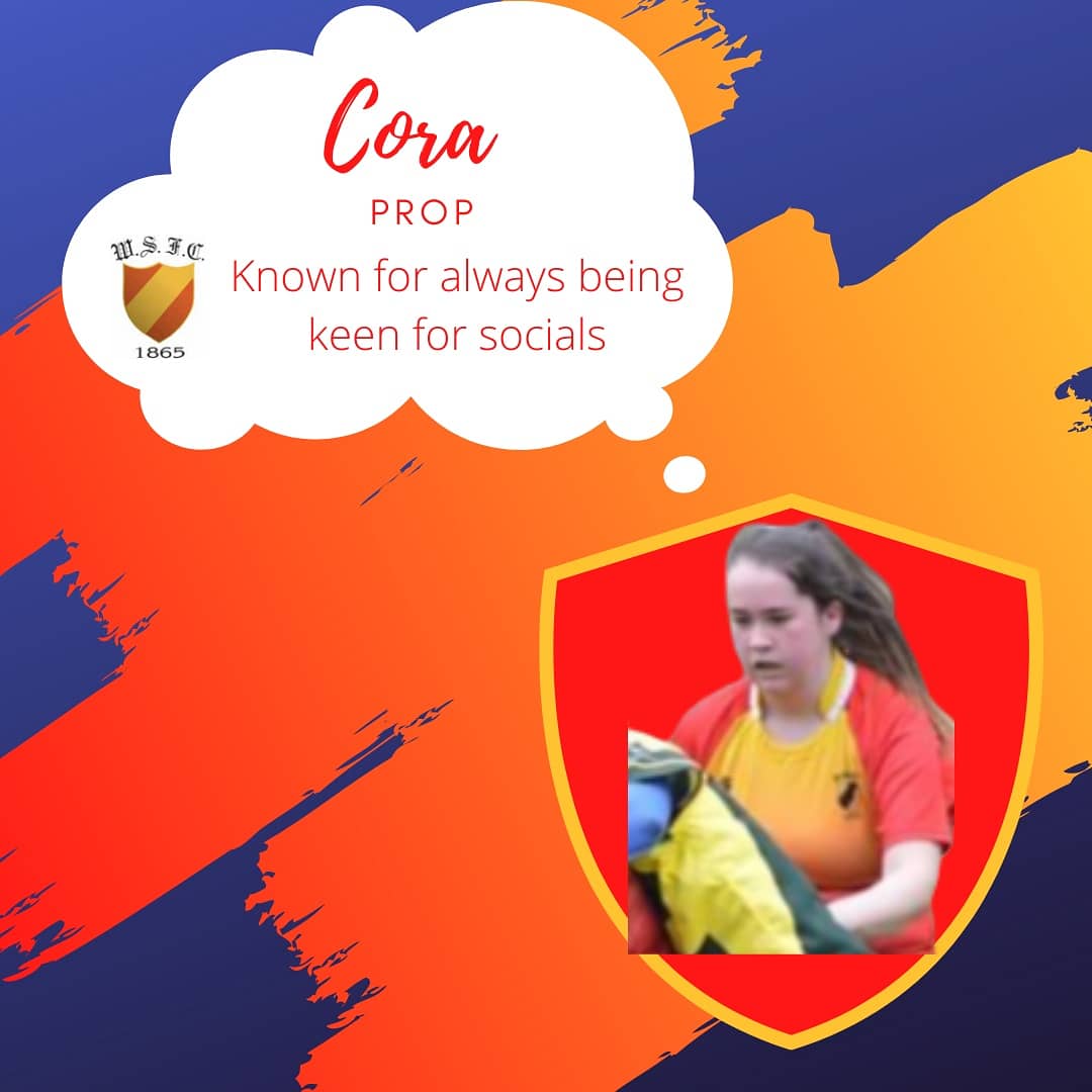 WestWomensRugby's tweet photo. 🏉Player Profiles🏉
This week we are back to our forward pack and introducing more of our front three.. Shona, Robyn and Cora!
#playerprofiles #womenswednesday #westisbest #frontthree #forwardpack
❤💛❤💛 https://t.co/MOnJKsdFx6