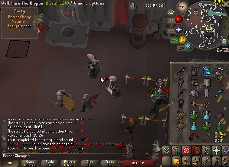 ParrotChamp's tweet photo. ffa trio scythe poggies! https://t.co/QsQTDjq1Bc