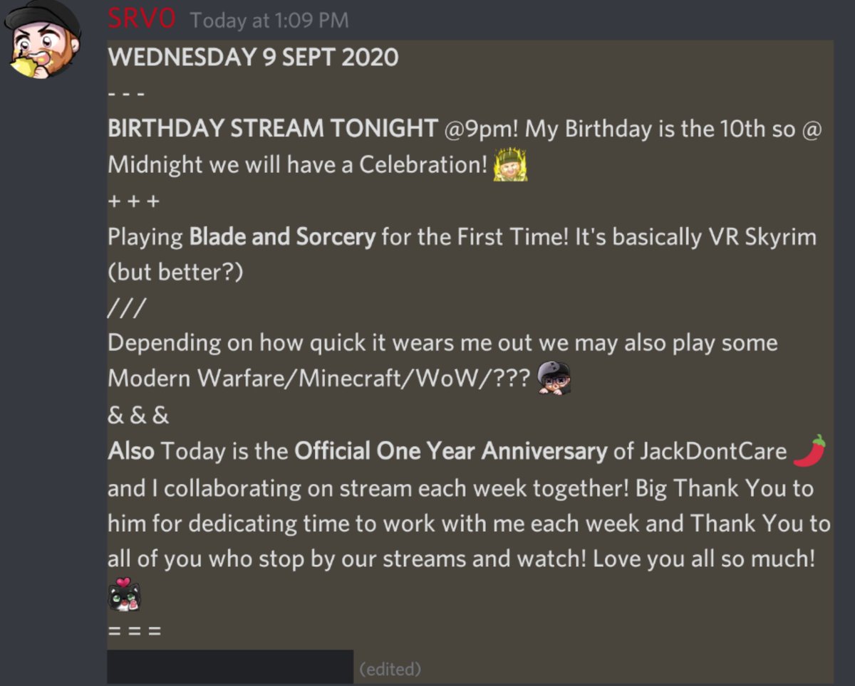 swerv0nius's tweet photo. My Birthday is tommorow so I'm celebrating TONIGHT @ Midnight! Stream starts @ 9PM EST!
Details below!
https://t.co/2LspovMI72 https://t.co/F0yuKQsqPf