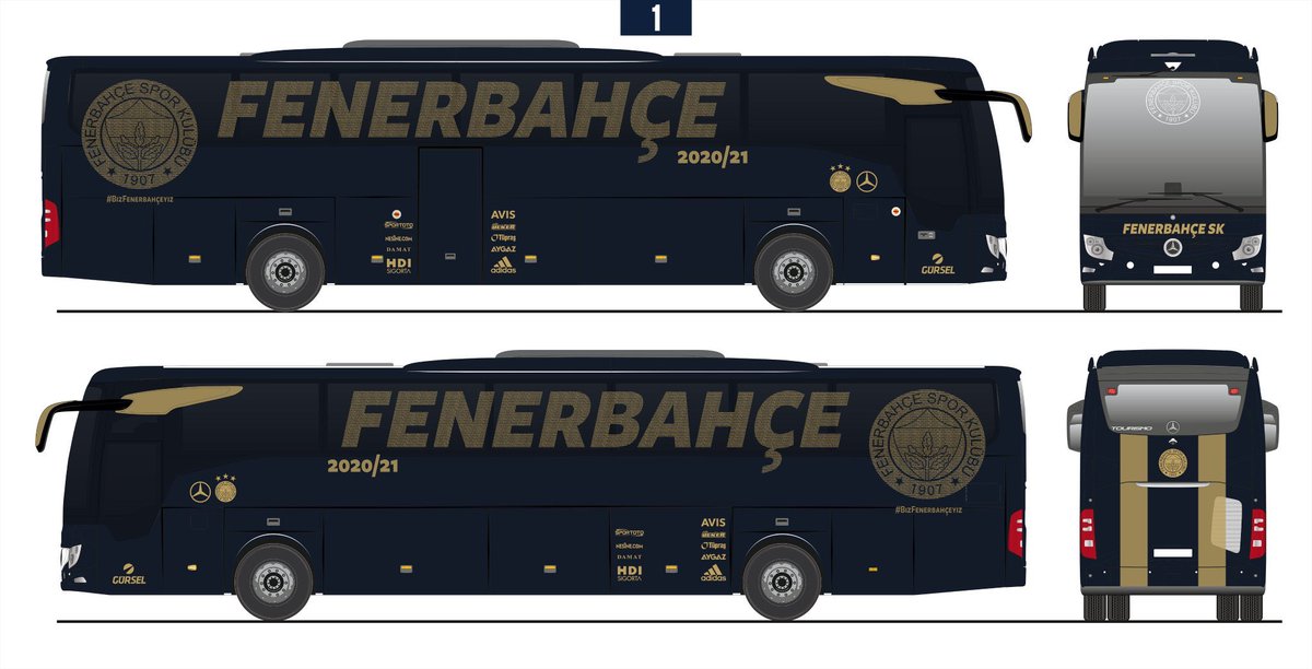 sosaleyte's tweet photo. @Fenerbahce Demek 28. Hafta şampiyonluk maçına götürecek otobüs bu https://t.co/QGPJtjBMsd