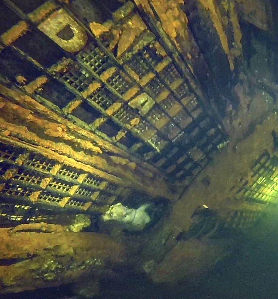 P9103340's tweet image. The Swedish ferry, Zenobia, sank on her maiden voyage to Cyprus in June 1980, fully loaded with 104 trailers and trucks, just 1.5 km from the coast, off Larnaka's fishing harbour, due to the failure of the pump system, fortunately there were no casualties. (nmp)