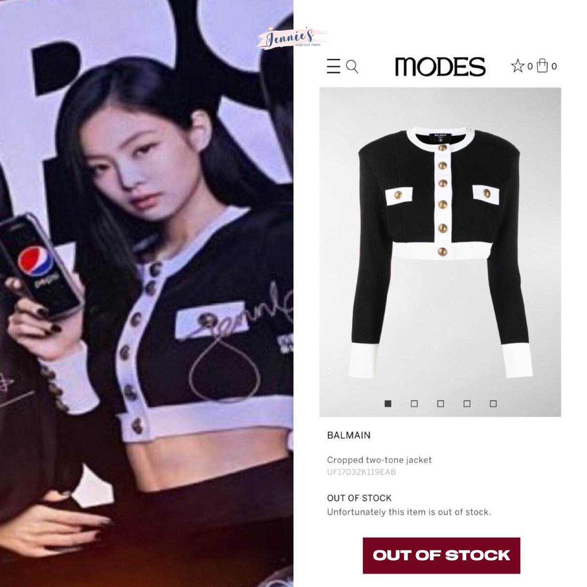 JENNIE's SOLD-OUT ITEMS (@jnksoldoutitems) / Twitter