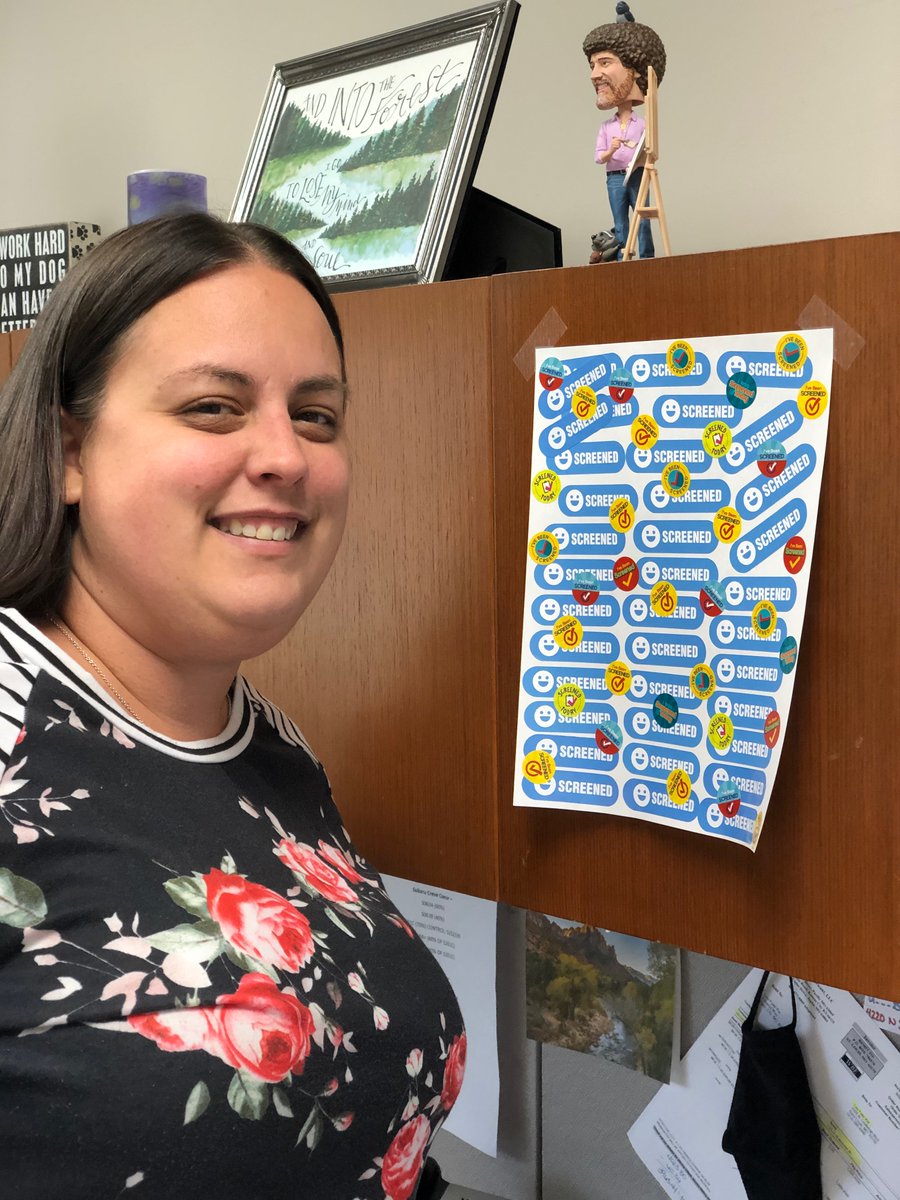 LouFuszNetwork's tweet photo. Look at our employees at Headquarters getting creative with their 'screened' stickers!
#FuszFamily #automotive #wearestlouis #LouIsSTL https://t.co/Eblhbkgtic