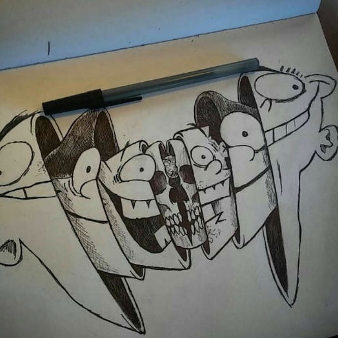 squidzdraws's tweet photo. Anatomy of ed sketch, in my 8yr career this was by far my most popular work 😂😅 #sketch https://t.co/wqa3k7LJoB