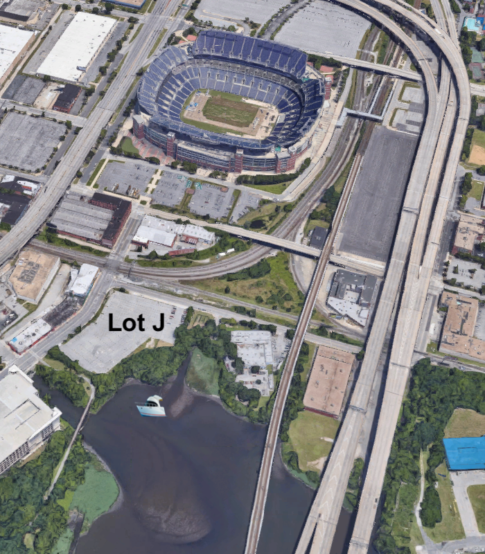  Give stadium's parking lot J a waterfront park with  @BmoreWaterTaxi service   #BMoreMD2026