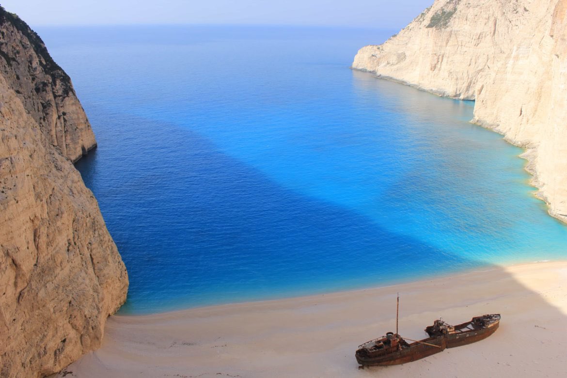 What #beach are you dreaming of #escaping to? We’ve got a real soft spot for Shipwreck beach in Zakynthos. Tell us yours! 👇#greektravel #covidtravel #beaches