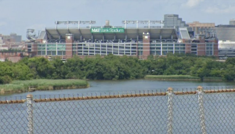  Give stadium's parking lot J a waterfront park with  @BmoreWaterTaxi service   #BMoreMD2026