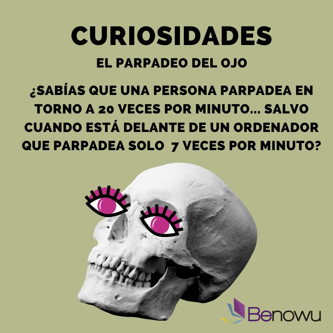 BenowuCom's tweet photo. Os dejamos una de curiosidades para internautas...😮
#CursosOnline #CursosenDirecto #FormacionenDirecto #CursodeMarketing #CursodeApps #CursodeFoto #CursodeBolsa https://t.co/Fg1MLalVzP