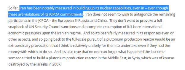 8/8 But this is where Pompeo's statement that "nuke deal is history" also wrongIran's growing stockpile & other breaches are worrying. But it's not irreversible break from its commitments. Return to JCPOA under different administration is possibleProof? Here's State in May: