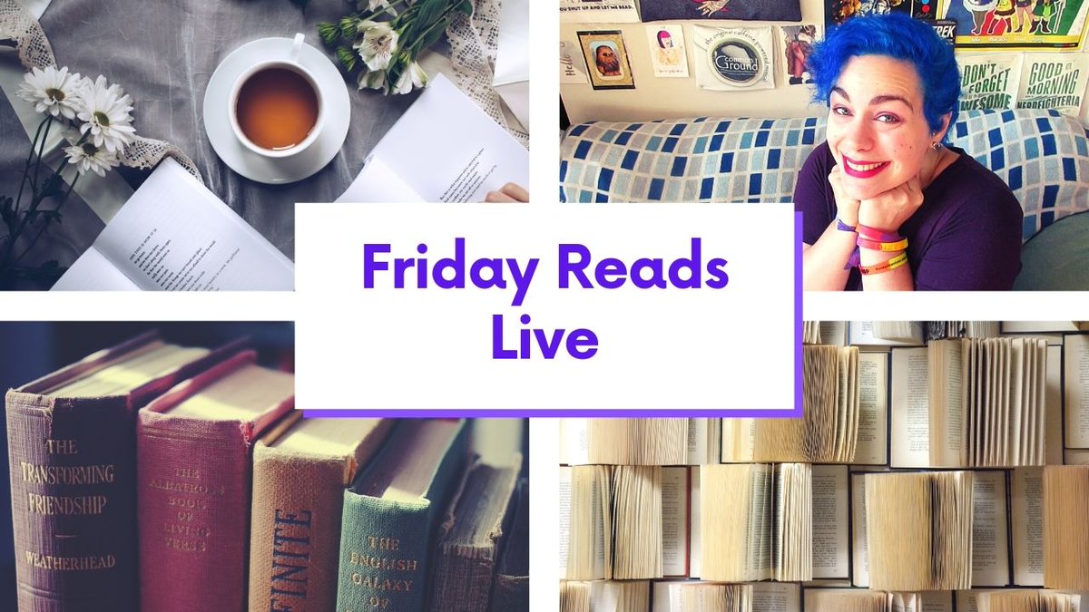 kathytrithardt's tweet photo. Inspired by @quarantinedpgs, I'm hosting a Friday Reads Live, a Silent Reading Hour on Fridays at 10am PST/1pm EST/6pm BST, so here's the link for this week's event with @perpetualpages, @musaho_books, @actualgrantaire, and Mers from Harpies in the Trees.

https://t.co/Fy8ol0jwm7 https://t.co/5WnJL8Lp4N
