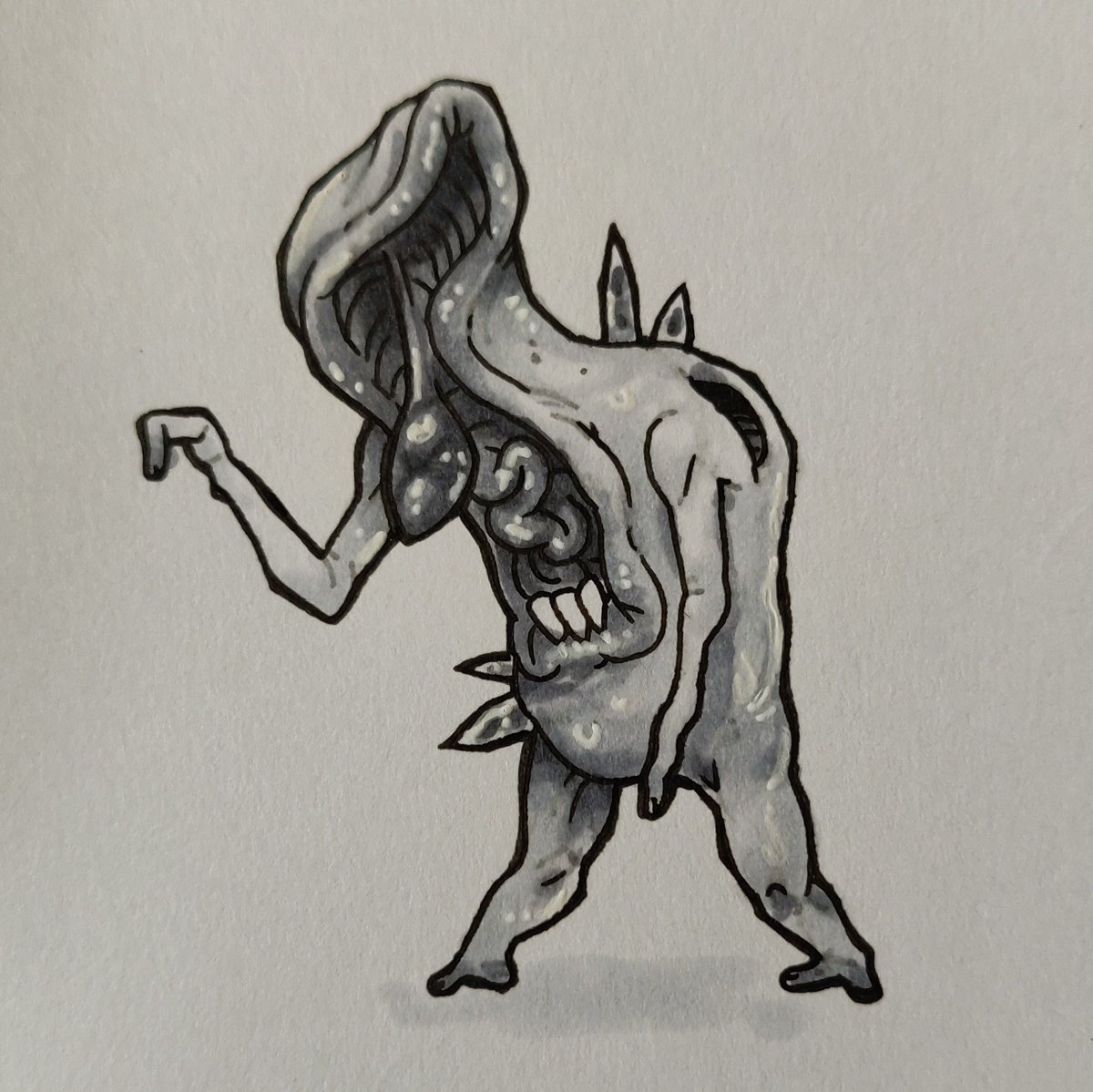 FleshyFriends's tweet photo. When life gets you down, just do what they did back in the old black and white days.
Scream in confusion. Scream constantly. 

#FleshyFriends https://t.co/gtnU7WnoRs