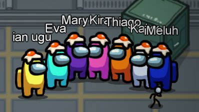Familia de huevitos en Among Us xD
---------------------
<a href="/EvaTm16/">🐼 ·˚ ༘♡ ·˚ 𝑬𝒗𝒂</a> 
<a href="/_Marycalma/">Marycalma</a> 
<a href="/ImKiroh/">Kiro 🦋</a> 
<a href="/ThiagoBaby2/">:u</a> 
@psydramatic_ 
@iMeluhYT 
-----------------------