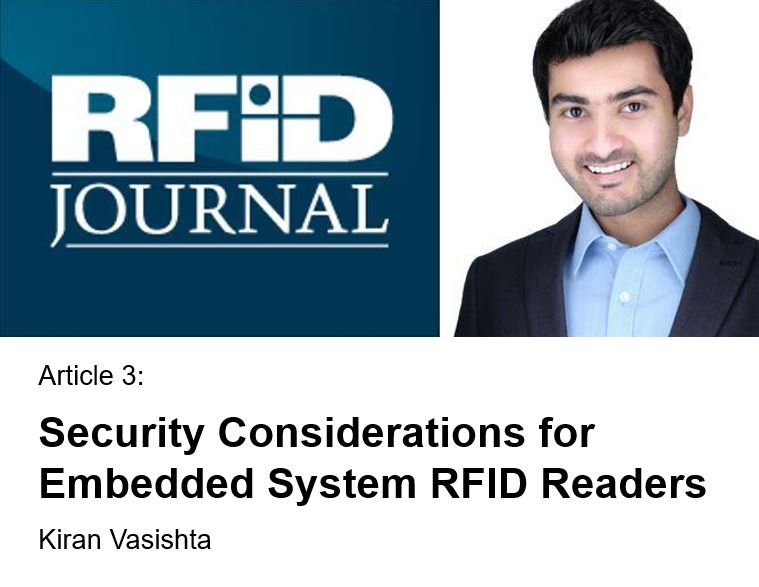 What #security aspects should you consider to optimize your #RFID reader selection, engineering design process and life-long performance? Learn here >>bit.ly/2ZhwafI

#embeddedsystems #rfid #authentication #accesscontrol #physicalsecurity #medicalequipment #kiosks