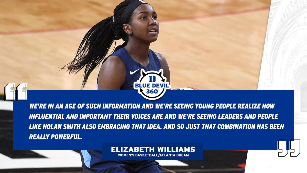 DukeATHLETICS's tweet photo. One of the best in Duke history joins #BlueDevil360 to talk @WNBA bubble life, social justice and more!
Our conversation with @E_Williams_1 that you won't want to miss ⤵️🎧
iTunes ➡️ https://t.co/Ah4hr019xA
Google Play ➡️ https://t.co/BgaqpDHriN
🗞 https://t.co/iRy1fEnFRy https://t.co/i3OsGWiQxu