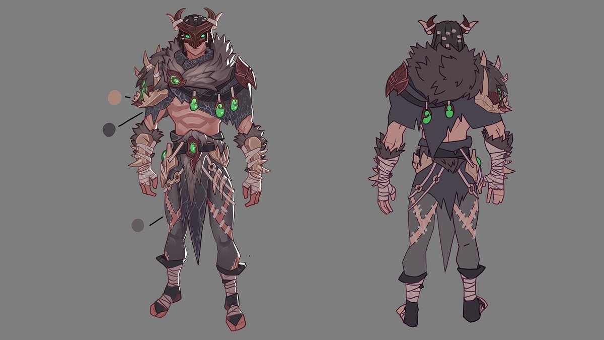 PlayDauntless's tweet photo. Terra Escalation is on the horizon, Slayer. 

Here's a behind the scenes look at the latest Hunt Pass armour. We can't wait to show you more. https://t.co/YtAf72m4Xh