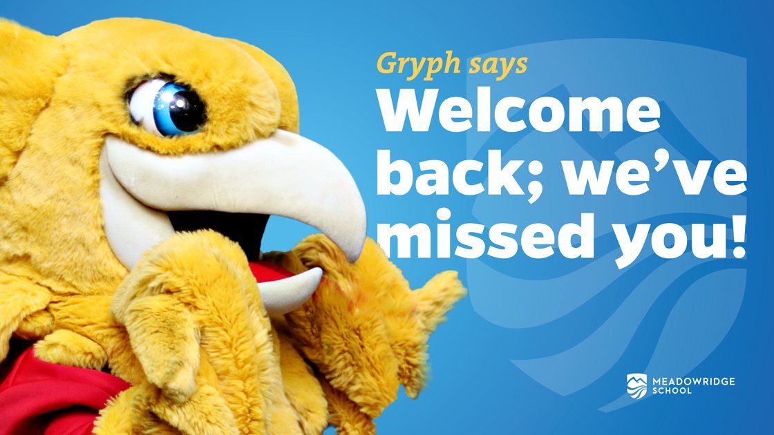 Welcome back everyone! We are so happy to welcome students back to the 2020/21 school year