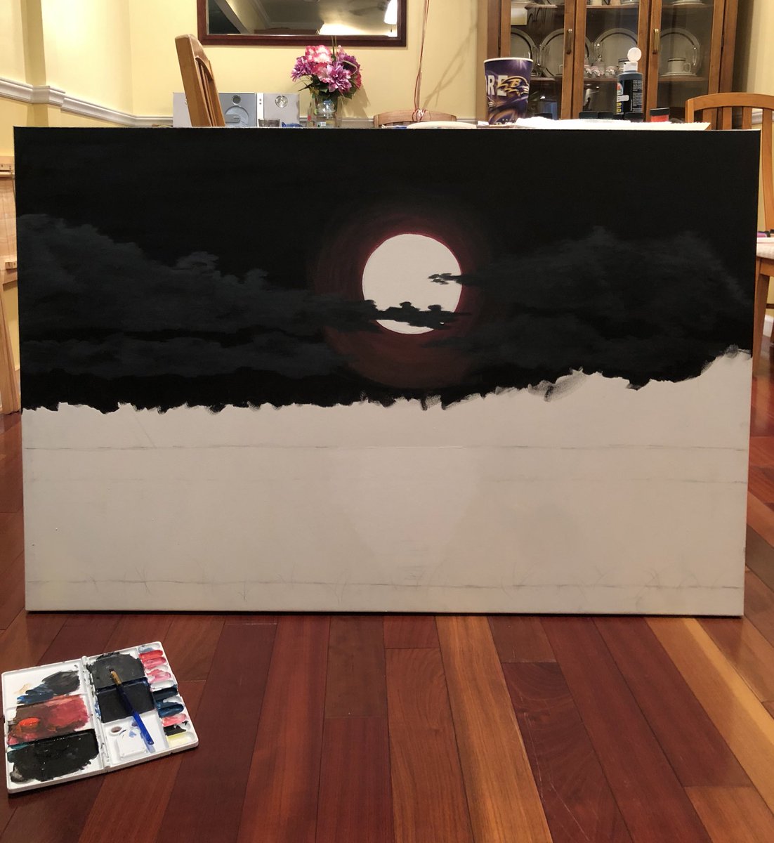 MsCooCooCaChoo's tweet photo. And today
We art. #inprogress #art #acrylics #torturingmyself #painting #MinYoongi’ing https://t.co/ZEbEaIFZHj