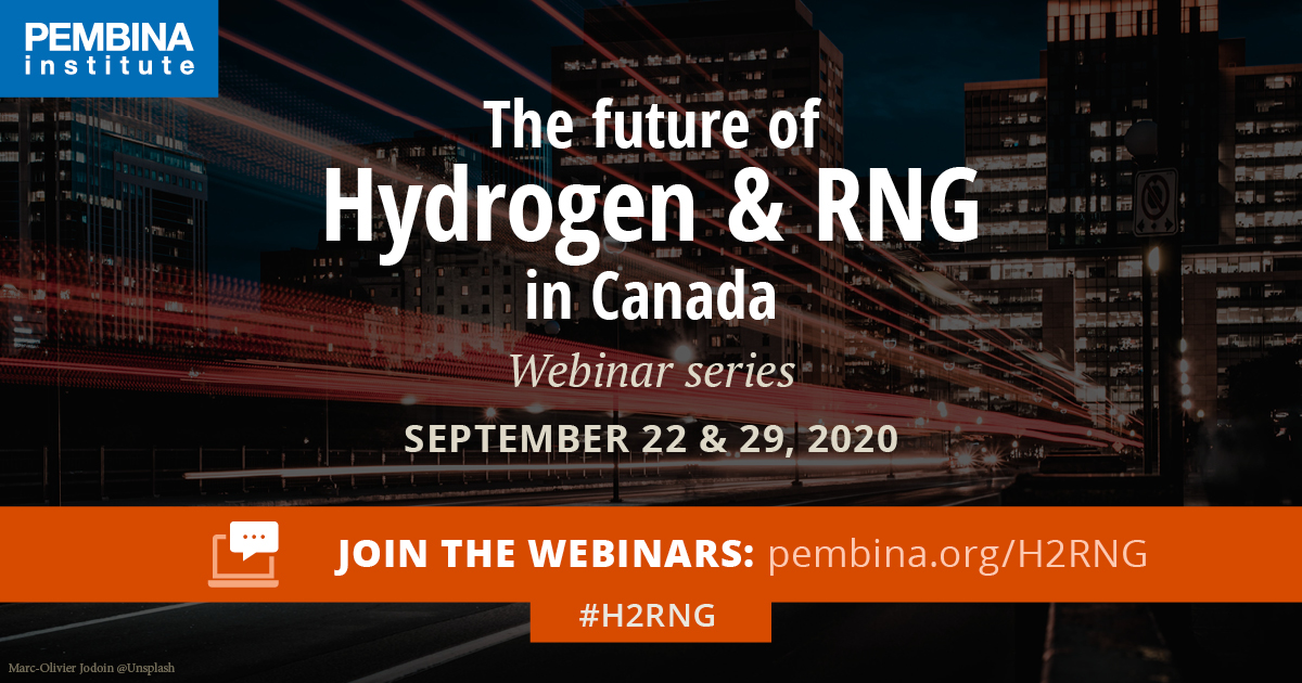 Pembina's tweet photo. #Hydrogen and renewable natural gas (RNG) are being touted as promising pathways for Canada to achieve its decarbonization goals. Join us for a two-part webinar series to find out what's needed to realize this potential. https://t.co/SYiwliqUUc #H2RNG https://t.co/JDw8LfrlcR