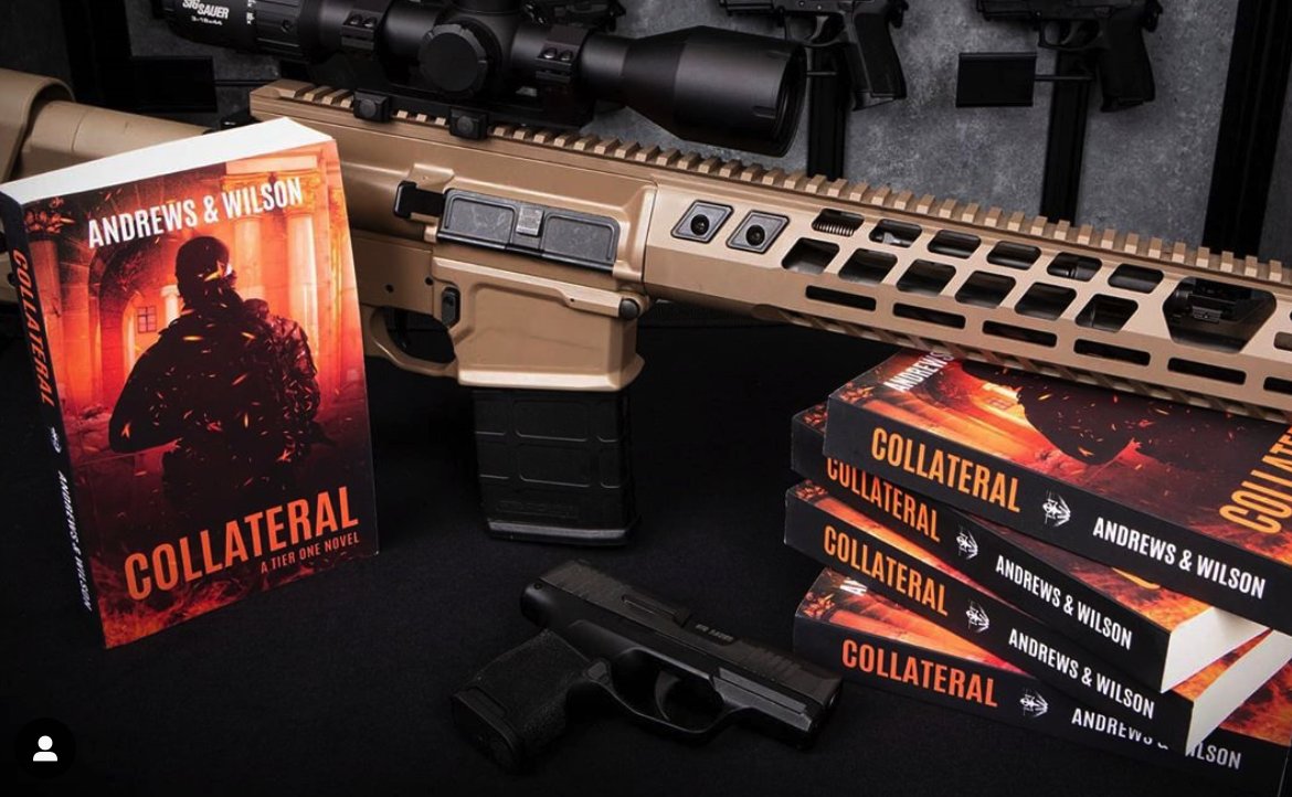 BAndrewsJWilson's tweet photo. BREAKING NEWS! Our friends at @sigsauerinc are giving away Sig P365 pistol to celebrate TIER ONE! 

To enter, post a photo of COLLATERAL with your favorite SIG. Enter by 9-27-20 at 11:59PM EST. 

#Giveaway #military #veterans #sigsauer #365carry

https://t.co/iY08eFeMdC… https://t.co/CTTgRaHdnk