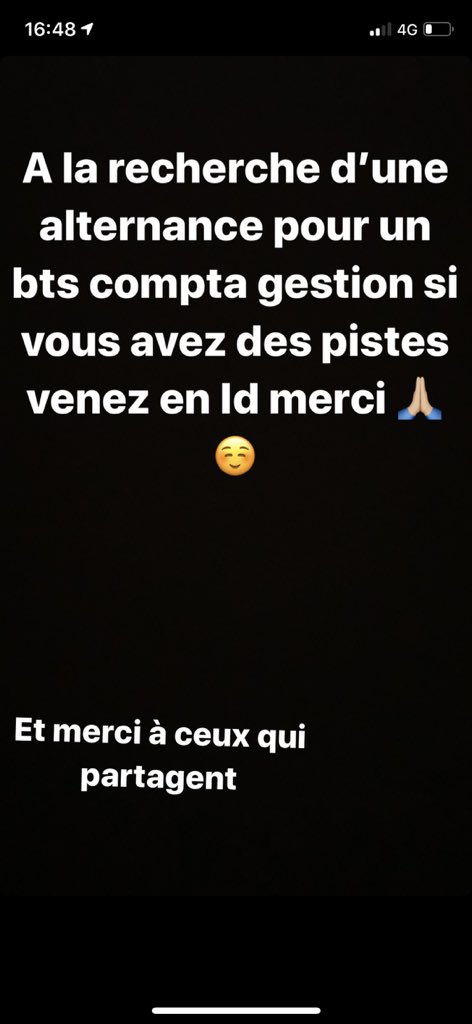 FatihaTnz's tweet photo. Bon j’ai pas l’habitude des tweet comme ça mais ça fait 3 ans que je veux reprendre l’école et que j’en ai pas l’occasion donc vraiment s’il vous plaît si vous pouvez juste RT en masse c’est ma seule chance d’intégrer ce BTS merce les bg ❤️ https://t.co/VFCBEpIn6f