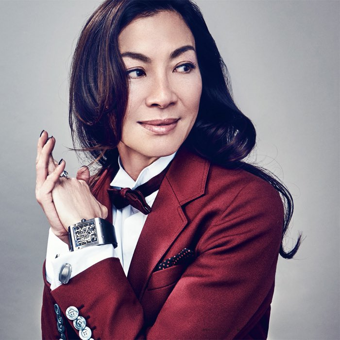 Michelle Yeoh in suits. 
