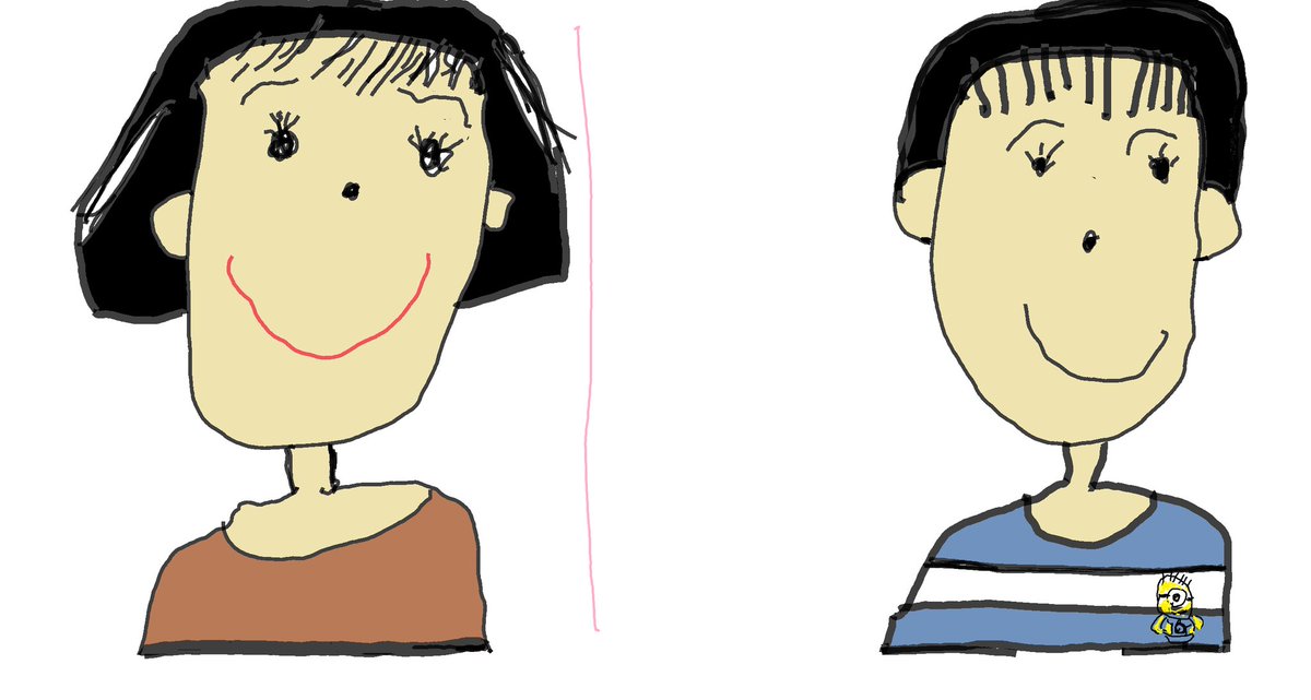 OptimamL's tweet image. #絵の描き方 を教えました。１週間前と比べてこんなにも成長! できないことができるようになった時、教える側もかなり感動します。これが指導者のやりがいです。これがあるから教えることを辞められない! #家庭教師 #optiMam #療育 #指導 #教師