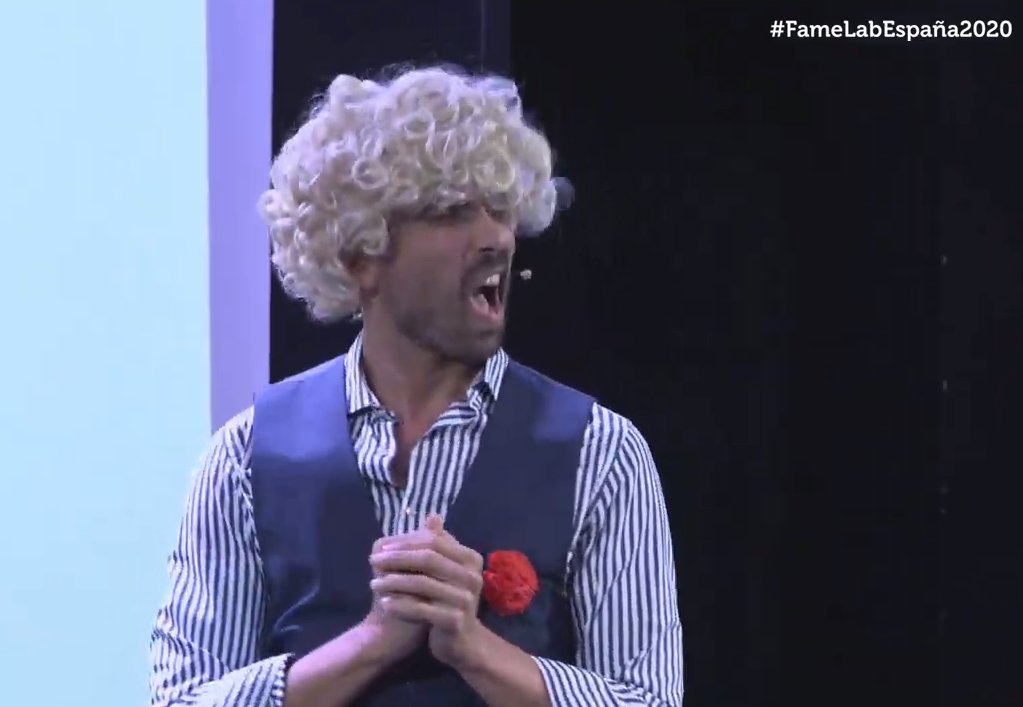 hayquehacerla's tweet photo. ¡Vaya NUMERAZO que se han montado @manolux4444 y @bynzelman en #FameLab2020!

Se llamaaa Jocelyn Beeell
y no sé llevó el nobeeeel,
pero miraa la verdaad,
le importa pocoo 🎶🎵

Hasta karaoke os han montao https://t.co/taTWX4BKlR