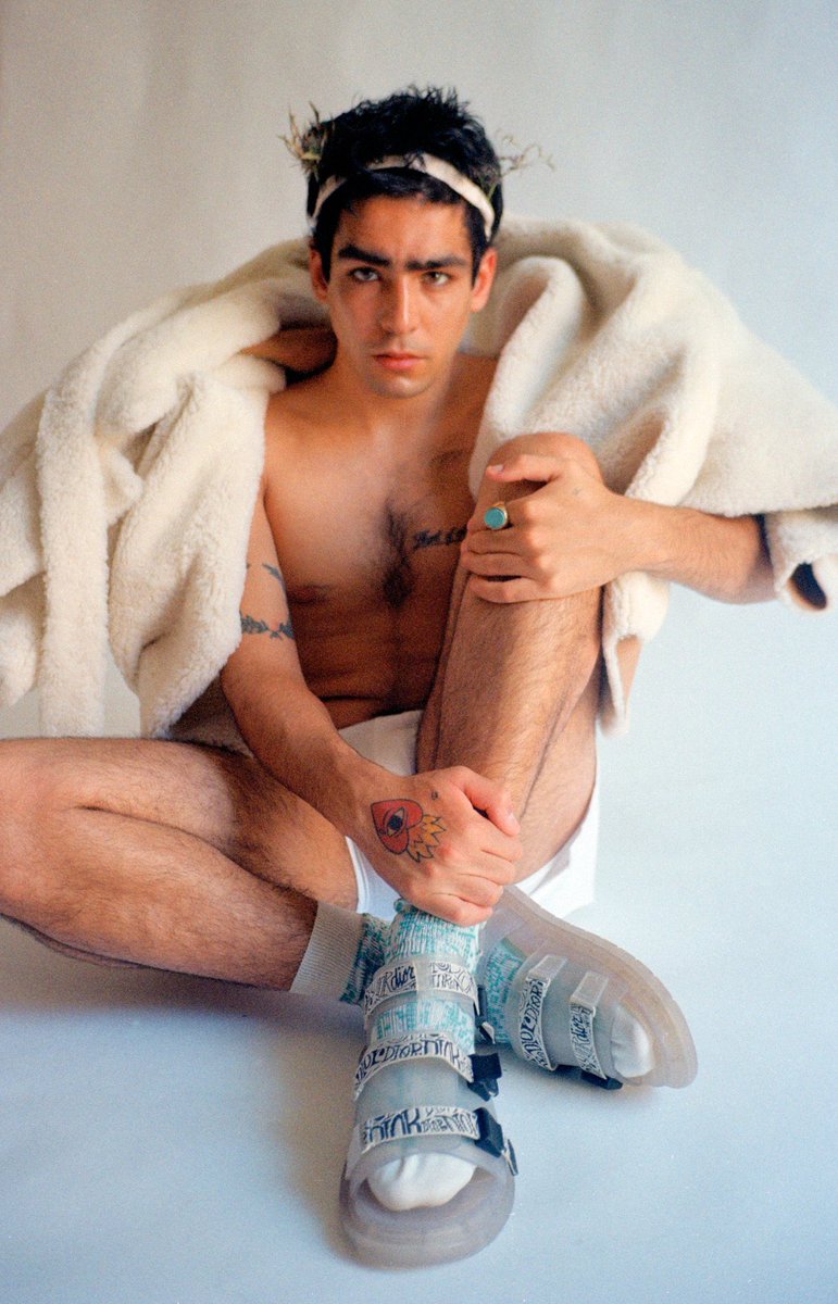 #Elite’s Omar Ayuso looks handsome as ever for @InterviewMag. 