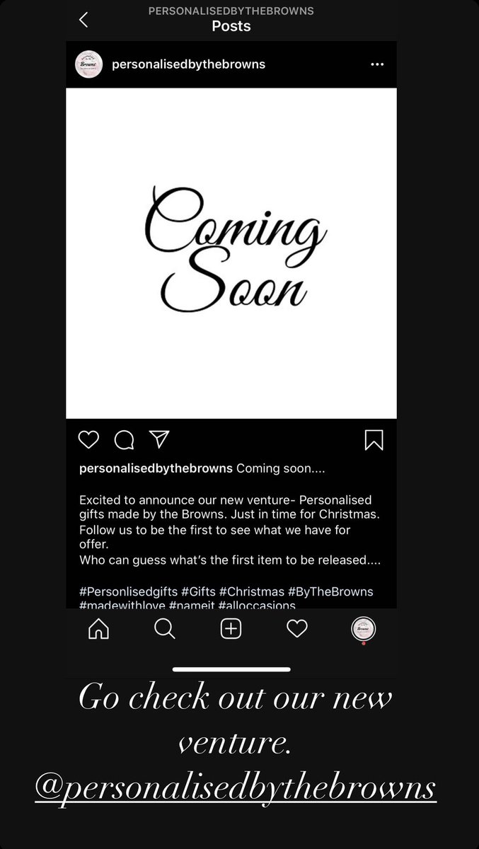 MissBrown_2020's tweet photo. Go check out our new Instagram page. Personalised gifts.... coming soon, just in time for Christmas... made with love... You name it, we print it ❤️ https://t.co/BmVj7xDRTd