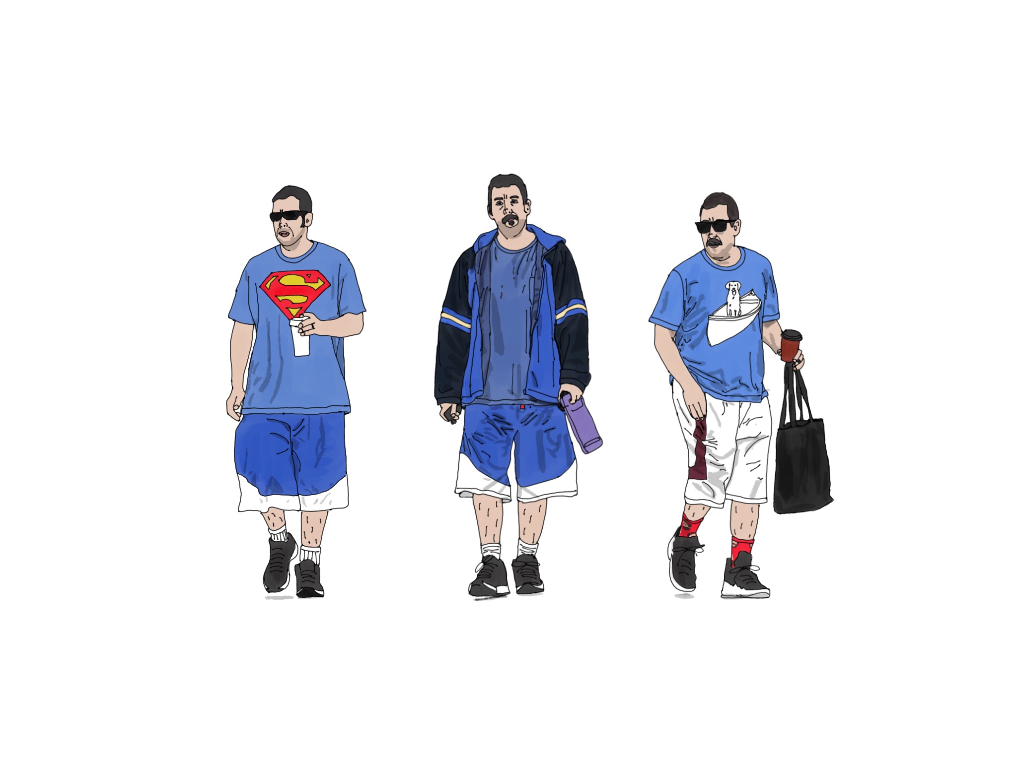Happy birthday to fashion icon/my muse Adam Sandler 