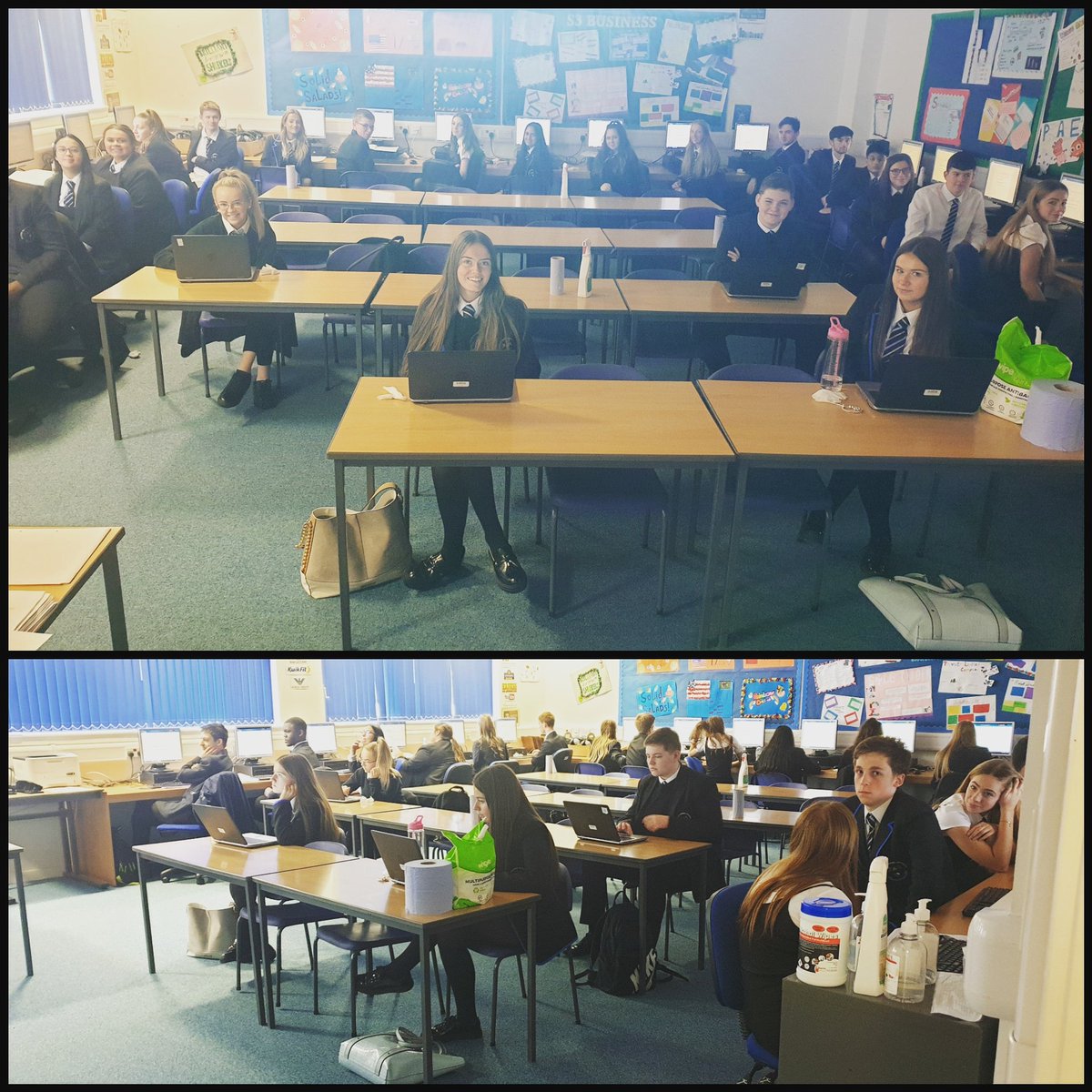 BishyBecs's tweet photo. A preview of some lessons this week in Business Education 🧐👩💻✔️ #sociallydistancedclassroom #staysafe #cleanasyougo #s3business #higheraccounting #higherbusinessmanagement https://t.co/F4XkT4D1jQ