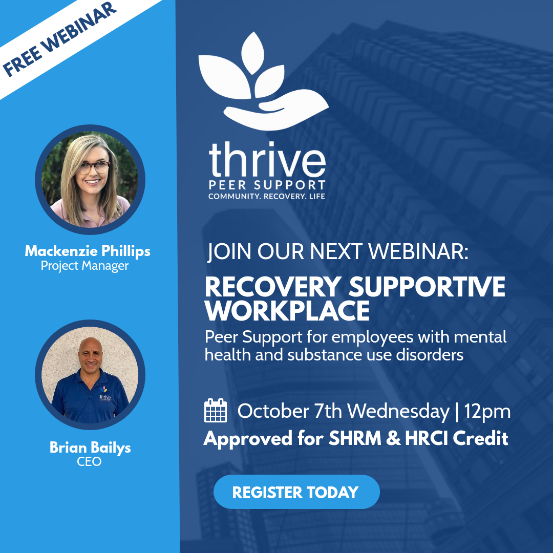 ThrivePeer's tweet photo. Join us October 7th @ 12 for a special discussion on basics of Peer Support, including service delivery in the state of Ohio and specific programming at Thrive Peer Support. 

#thrive #thriveon #mentalhealth #peersupport https://t.co/cIKDZR5YhD