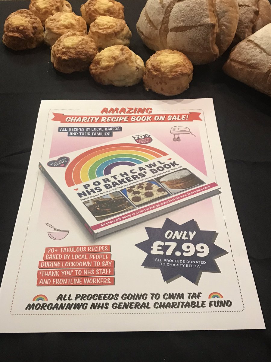 mandy_sidoli's tweet photo. The MOST amazing Porthcawl NHS Bakers cookbook -£7.99. All proceeds to NHS. Grabs yours in shops in Porthcawl #NHSheroes #communitybaking #charity #cookerybook #porthcawl https://t.co/f45lYxaH2F
