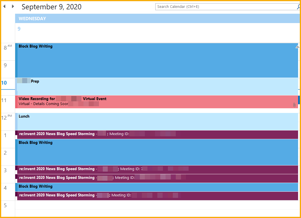 And so it begins! Today I have the first of dozens of briefings for the #AWS re:Invent 2020 launches.

The event is free and virtual this year, so sign up at reinvent.awsevents.com .