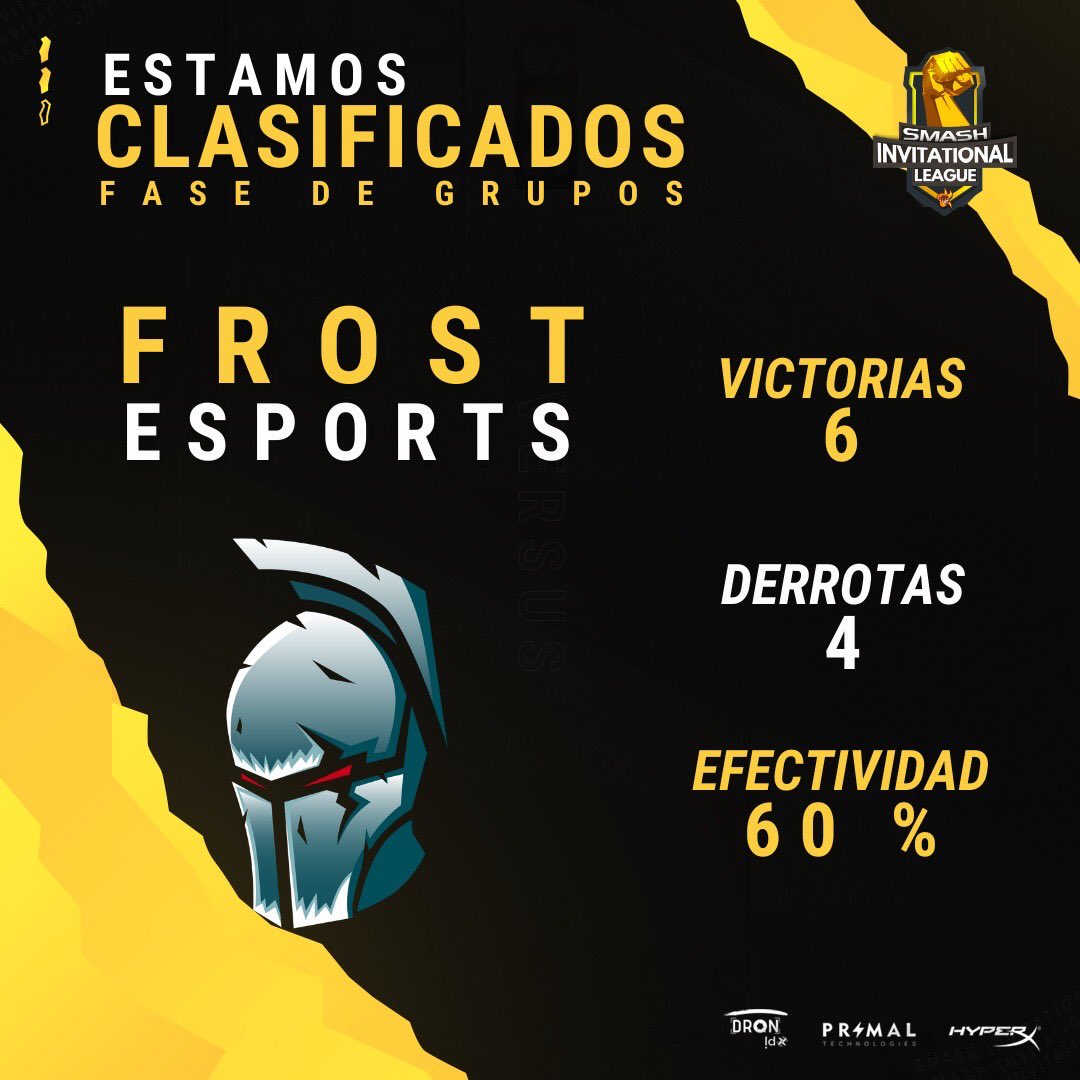 frost_esportsgg's tweet photo. No son nuestros mejores números, pero trabajamos para mejorarlos. 🔥
¡Nos vemos en la fase de grupos!
#WeAreFrost #GoFrost #Tumm https://t.co/Dir2fQdm3n