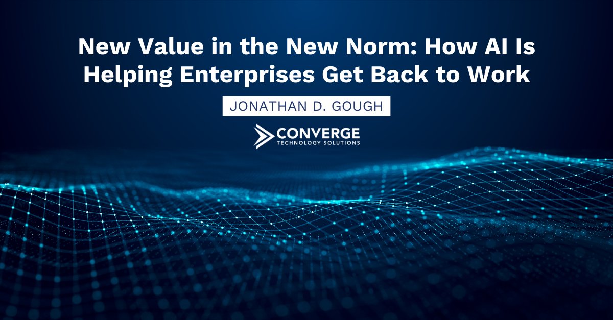 ConvergeTSC's tweet photo. It's imperative that organizations find the best ways to adapt to the new work environments we've found ourselves in, and AI can help with that. Learn how in our latest blog: https://t.co/Tnv7PGDeaG

#ArtificialIntelligence #AdvancedAnalytics #ComputerVision https://t.co/H6QahuGwqq