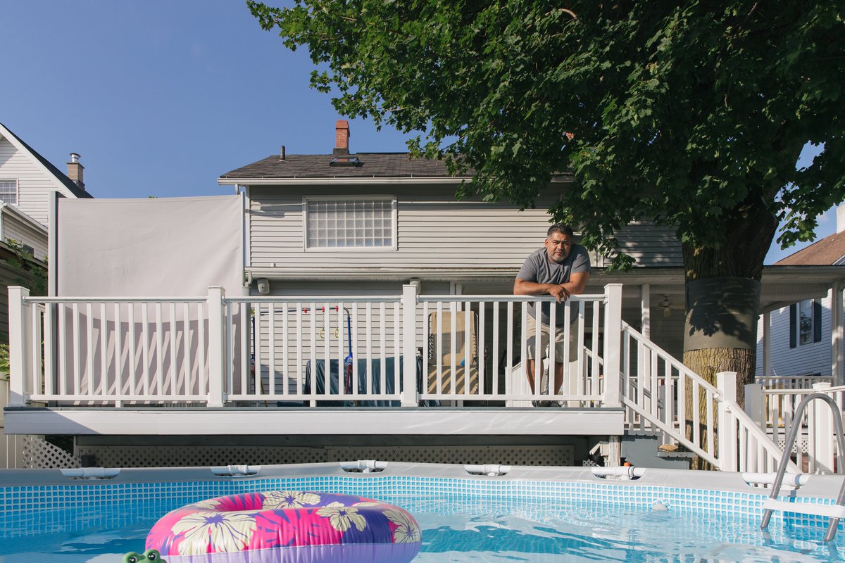 “We recently moved to Pennsylvania, where I purchased a property to fix up and started working with a real estate company. We’re trying to build a future for our kids.”