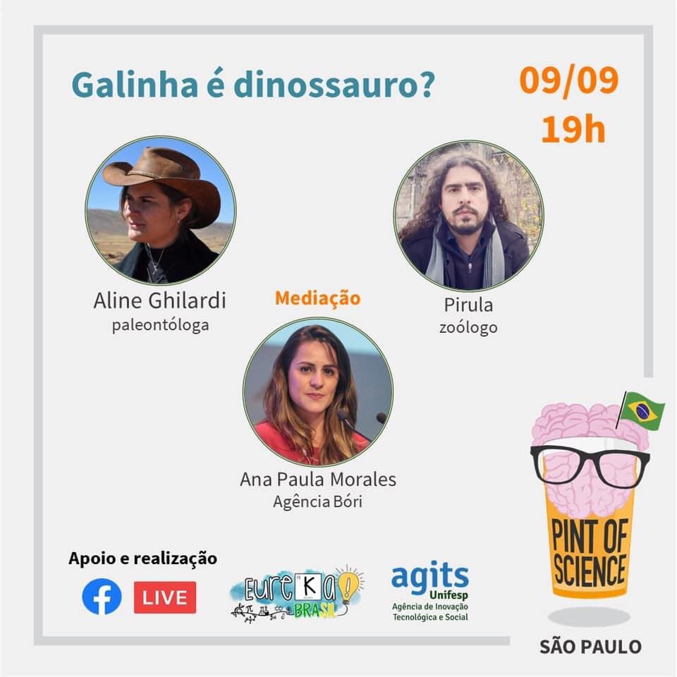 borinasredes's tweet photo. Nesta quarta (9) tem Bori no #PintOfScience! Nossa coordenadora @anapmorales vai mediar uma conversa imperdível com @alinemghilardi e @Pirulla25 às 19h. Esperamos vocês por lá! #pintBrasil #pint2020 #pint2020online https://t.co/CzYpXAOojD