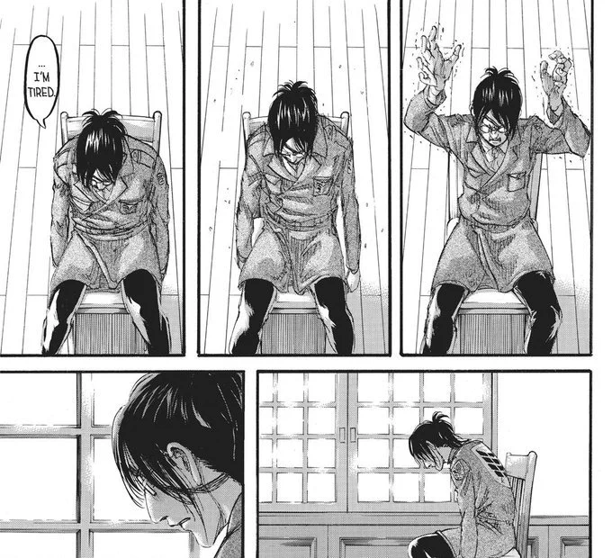 anyway. no more pain for hanji. freedom. 