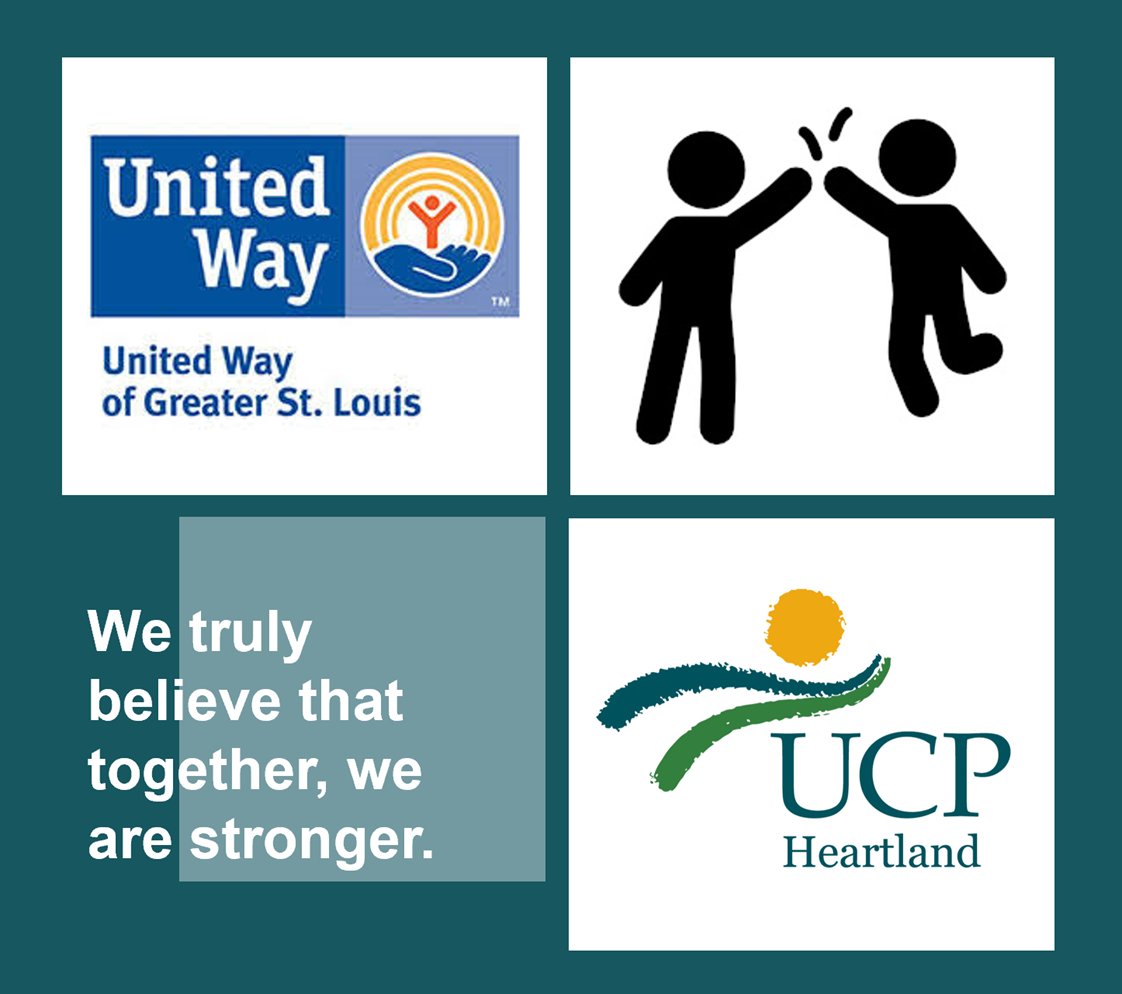 UCPHeartland's tweet photo. Today marks the kick-off of the United Way of Greater St. Louis annual campaign.   UCPH is a proud part of this strong network of nonprofits and honored to be included in the campaign.
#WeAreAllUnited 
#United4STL 
#UCwhatisPossible 
#ProgramsToSupportAdultsWithDisbailities https://t.co/4uqrnjSIe3